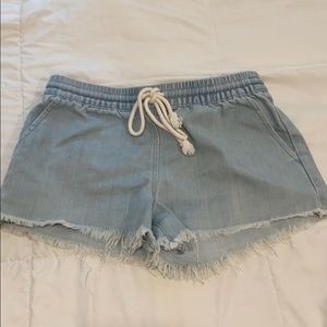Soft Jean Shorts